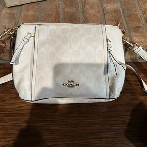 White coach purse